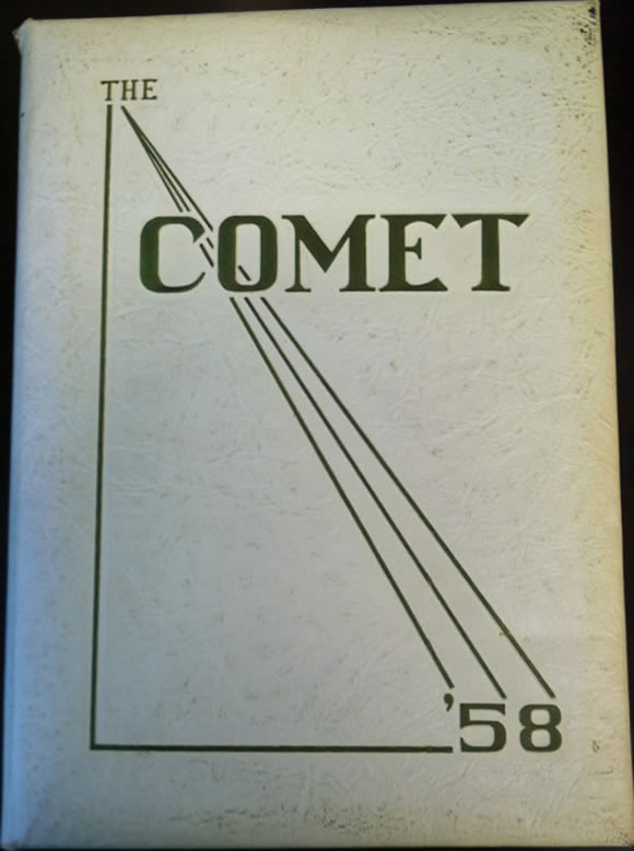 HHS 1958 Yearbook Cover